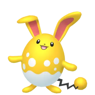 Azumarill shiny front-facing sprite from Pokémon X