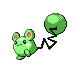Azurill shiny front-facing sprite from Pokémon Platinum