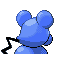 Azurill back-facing sprite from Pokémon Ruby