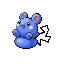 Azurill front-facing sprite from Pokémon Ruby