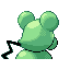 Azurill shiny back-facing sprite from Pokémon Ruby