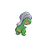 Bagon shiny back-facing sprite from Pokémon Black 2