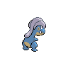 Bagon back-facing sprite from Pokémon White