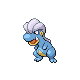 Bagon front-facing sprite from Pokémon Pearl