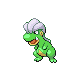 Bagon shiny front-facing sprite from Pokémon Pearl