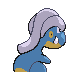 Bagon back-facing sprite from Pokémon SoulSilver
