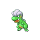 Bagon shiny front-facing sprite from Pokémon SoulSilver