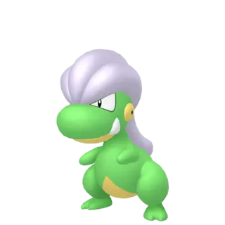 Bagon shiny front-facing sprite from Pokémon Omega Ruby