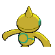 Baltoy shiny back-facing sprite from Pokémon Diamond