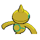 Baltoy shiny back-facing sprite from Pokémon HeartGold
