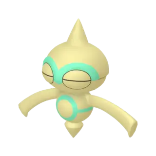 Baltoy shiny front-facing sprite from Pokémon Moon