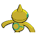Baltoy shiny back-facing sprite from Pokémon Platinum