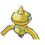Baltoy shiny back-facing sprite from Pokémon Sapphire