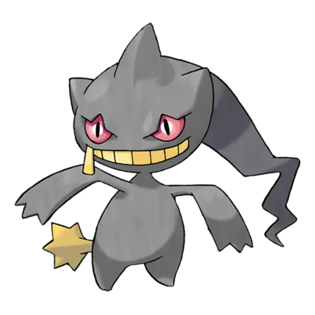 Banette, the Marionette Pokémon — Ghost-type Pokémon official artwork