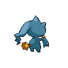 Banette shiny back-facing sprite from Pokémon White