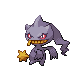 Banette front-facing sprite from Pokémon Diamond