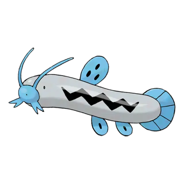Barboach, the Whiskers Pokémon — Water/Ground-type Pokémon official artwork