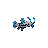 Barboach back-facing sprite from Pokémon White