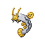 Barboach shiny front-facing sprite from Pokémon Emerald