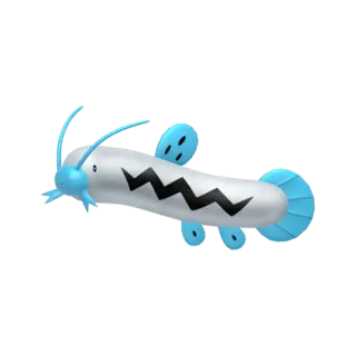 Barboach front-facing sprite from Pokémon Scarlet