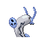 Barboach back-facing sprite from Pokémon Sapphire