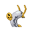 Barboach shiny back-facing sprite from Pokémon Sapphire