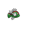 Basculin back-facing sprite from Pokémon Black