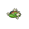 Basculin shiny front-facing sprite from Pokémon Black