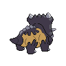 Bastiodon back-facing sprite from Pokémon White 2
