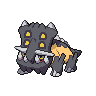Bastiodon front-facing sprite from Pokémon White 2