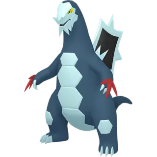 Baxcalibur front-facing sprite from Legends Za