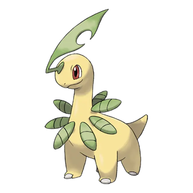 Bayleef, the Leaf Pokémon — Grass-type Pokémon official artwork
