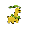 Bayleef back-facing sprite from Pokémon White 2