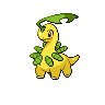 Bayleef front-facing sprite from Pokémon White 2