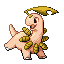 Bayleef shiny front-facing sprite from Pokémon Emerald