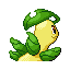 Bayleef back-facing sprite from Pokémon Ruby