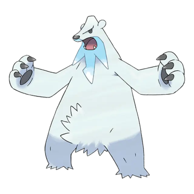 Beartic, the Freezing Pokémon — Ice-type Pokémon official artwork