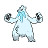 Beartic front-facing sprite from Pokémon Black 2