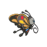 Beautifly back-facing sprite from Pokémon Black 2