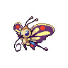 Beautifly shiny front-facing sprite from Pokémon Black 2