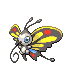 Beautifly front-facing sprite from Pokémon Diamond