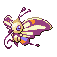 Beautifly shiny front-facing sprite from Pokémon Emerald