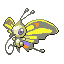 Beautifly front-facing sprite from Pokémon Sapphire