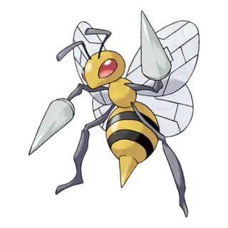 Beedrill official artwork