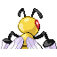 Beedrill back-facing sprite from Pokémon FireRed