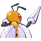 Beedrill back-facing sprite from Pokémon HeartGold