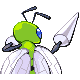 Beedrill shiny back-facing sprite from Pokémon HeartGold