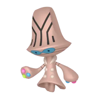 Beheeyem shiny front-facing sprite from Pokémon Ultra Moon