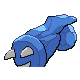 Beldum back-facing sprite from Pokémon HeartGold