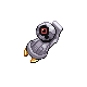 Beldum shiny front-facing sprite from Pokémon HeartGold